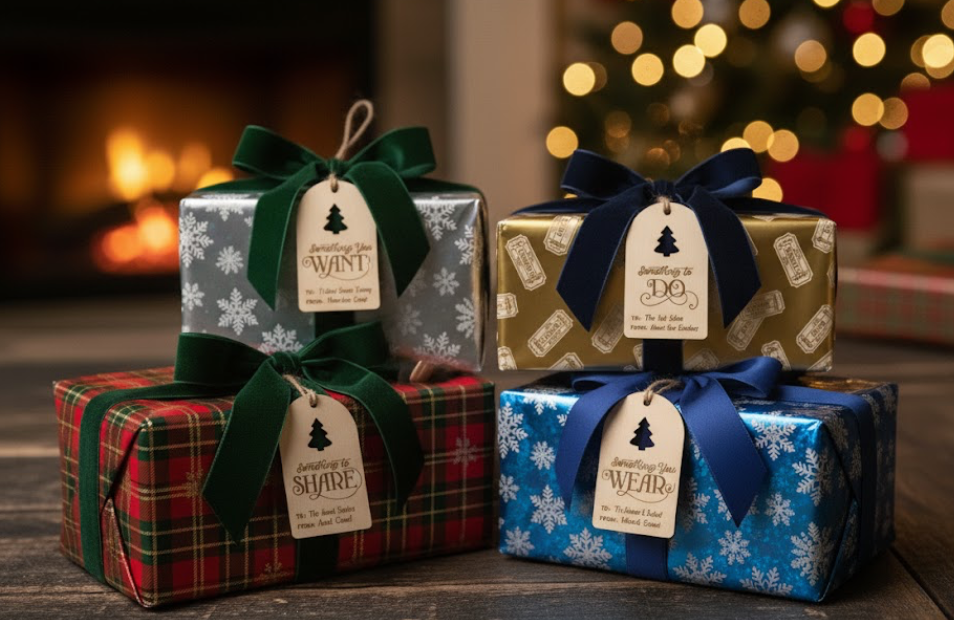 Christmas something tags