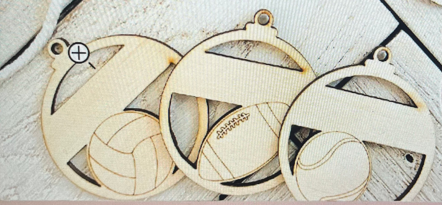 Personalized Sport Ornament